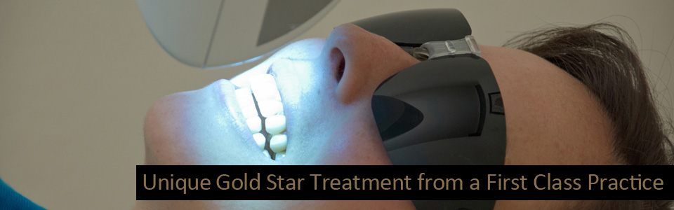 Teeth whitening dental treatment